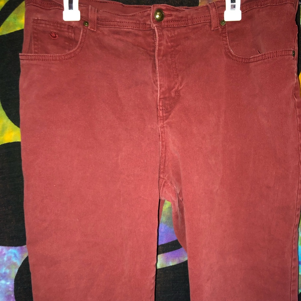 Plus size mom jeans